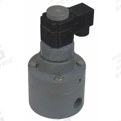 PLAST-O-MATIC Solenoid Valve: 2-Way, Normally Closed, 1 in Pipe Size, 120V AC - 2-Way/2-Position, Normally Closed Solenoid Valves
