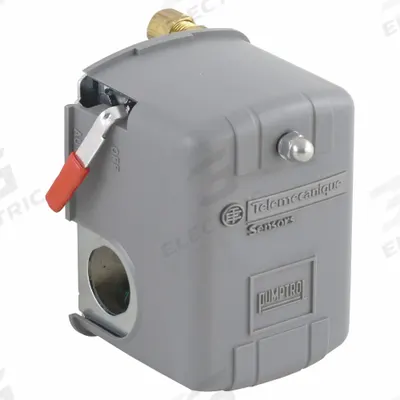 TELEMECANIQUE SENSORS Air Compressor Switch: Std, 70 psi – 150 psi, 1/4" FNPS - General Purpose Air Compressor Switches