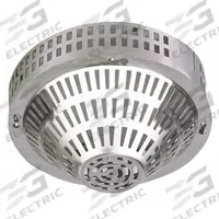 SAFETY TECHNOLOGY INTERNATIONAL Smoke Detector Guard: Stainless Steel, 8 in Overall Dp, STI-8230-SS. Key specifications — Manufacturer Part Number: STI-8230-SS; Brand: SAFETY TECHNOLOGY INTERNATIONAL; Color: Silver; For Location: Indoor; For Use With: Smoke Detectors; Includes: Mounting Hardware; Mounting Location: Wall Mount; Mounting Style: Surface Mount.