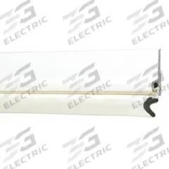 PEMKO Door Weatherstripping: Kerf Insert, 7 ft Lg, 1 1/4 in Wd, 1 1/4 in Ht (MPN 306AQW3684). Key specifications — Insert Material: Foam; Flange Material: Aluminum; Brand: PEMKO.