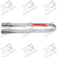 LIFT-ALL Web Sling: Type 3, Polyester, 5 ft Sling Lg, 8 1/2 in Eye Lg, 2 Plies (MPN EE2801TFX5). Key specifications — Sling Type: Type 3; Brand: LIFT-ALL; Color: Silver/Blue; Tag Type: Standard Tag.