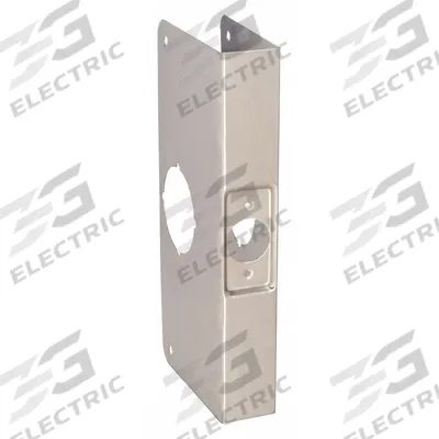 APPROVED VENDOR Door Reinforcer: 4 1/8 in Dp, 1 3/8 in Wd, 9 in Ht - Door Reinforcers