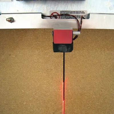 SAFETY SPEED Laser Line: Vertical Panel Saw Compatible - Panel Saw Laser Lines & Guides