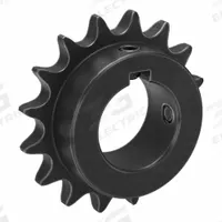 TSUBAKI Single Strand Sprocket: 50, For 5/8 in Chain Pitch, 1 1/2 in Bore Dia, 16 Teeth, Steel (MPN 50B16F-1H). Key specifications — Brand: TSUBAKI.