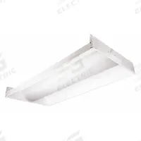 COLUMBIA LIGHTING Recessed Troffer: 4 ft Lg, 2 ft Wd, 4,649 lm, 3500K, 41.3 W, 120 to 277V AC (MPN LTRE24-35MLG-RFA-EDU). Key specifications — attr1261884: 120 to 277V AC; attr1261878: COLUMBIA LIGHTING; attr1261883: (4) Lamp T8; attr1261870: 3500K; attr1261880: Yes.