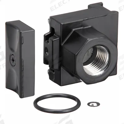 WILKERSON End Block Connector: 1/2 in NPT, GPA - Modular Connectors