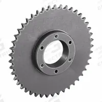 TSUBAKI Sprocket: For 40 Chain, 45 Teeth, 7.168 in Pitch Dia, 7.45 in Outside Dia, Steel (MPN 40SDS45). Key specifications — Brand: TSUBAKI; Required Bushing Series: SDS.
