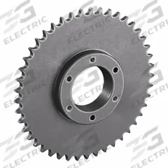 TSUBAKI Sprocket: For 40 Chain, 45 Teeth, 7.168 in Pitch Dia, 7.45 in Outside Dia, Steel (MPN 40SDS45). Key specifications — Brand: TSUBAKI; Required Bushing Series: SDS.