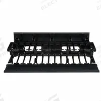 PANDUIT Horizontal Dual-Sided Manager: Horizontal, 2 U, Dual Side Sides, 13 1/8 in Overall Dp, Black (MPN NM2). Key specifications — Color: Black; Includes: Manager; Orientation: Horizontal; Brand: PANDUIT; Material: Plastic; Number of Sides: Dual Side; Product Type: Dual-Sided Manager.