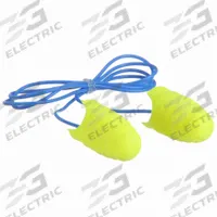 3M Ear Plugs: Bullet, 31 dB NRR, Gen Purpose, Corded, Disposable, Roll-Down, L Earplug Size, 200 PK (MPN 312-6001). Key specifications — Earplug Color: Yellow; Brand: 3M; Style_Subhead: Corded.