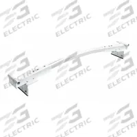 WEATHER GUARD Accessory Cross Member: Aluminum, 8 in Overall Ht, 6 in Overall Lg, 70 in Overall Wd (MPN 233-3-01). Key specifications — Material: Aluminum; Finish: Powder-Coated; Brand: WEATHER GUARD; Color: White.