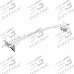 WEATHER GUARD Accessory Cross Member: Aluminum, 8 in Overall Ht, 6 in Overall Lg, 70 in Overall Wd (MPN 233-3-01). Key specifications — Material: Aluminum; Finish: Powder-Coated; Brand: WEATHER GUARD; Color: White.