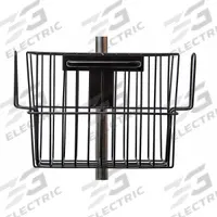 SMARTSTACK Basket: 8 in Overall Ht, Stainless Steel, 8 in H x 13 1/2 in W x 4 in D (MPN R105P17). Key specifications — Material: Stainless Steel; Brand: SMARTSTACK; Includes: Aluminum Mounting Bracket; Product Type: Basket.