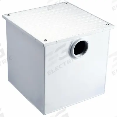 ZURN Lint Interceptor: 155 lb Capacity, 70 gpm Flow Rate, 25 in Overall Wd, 25 in Overall Lg - Solids Interceptors