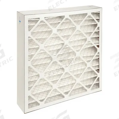 GRAINGER Pleated Air Filter: 24 in x 24 in x 4 in, MERV 13 - MERV 13 Pleated Air Filters