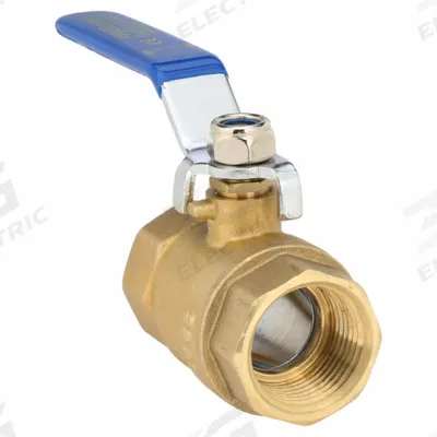 APPROVED VENDOR Manual Two-Way Ball Valve: 3/4 in, Brass, Straight, FNPT x FNPT - Brass Ball Valves