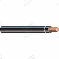 Building Wire: Copper, 6 AWG, 1 Conductors, Stranded, Black, 500 ft Lg, XHHW-2 (MPN 11296107). Key specifications — Voltage: 1,000 V; Brand: SOUTHWIRE.