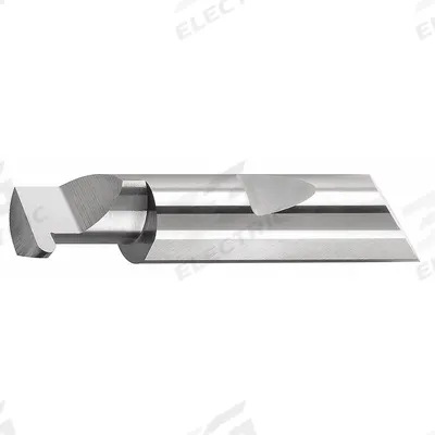 MICRO 100 Grooving Tool: 0.5000 in Shank Dia., Right Hand - Grooving Tools