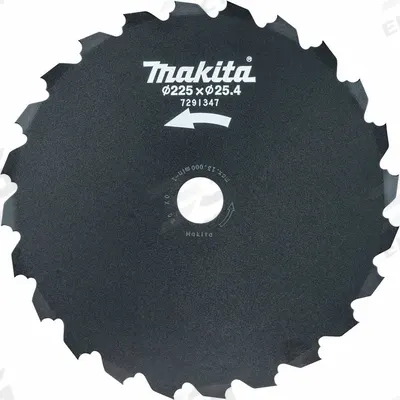 MAKITA Brush Cutter Blade: 9 in Dia - Brush Cutter & Edger Blades