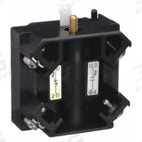 SCHNEIDER Contact Block: 30 mm Panel Mounting Size, 1NO/1NC, Momentary/Power Reed (MPN 9001KA51). Key specifications — Switch Action: Momentary/Power Reed; Terminal Connection Type: Screw Clamp Terminals; Brand: SCHNEIDER; Compatible with Series: 9001SK.