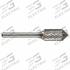 SGS PRO Carbide Bur: Cone/Cylinder, SKA-5CO, 1/2" x 1" Head, 1/4" Shank (MPN 15863). Key specifications — attr981124: SKA-5CO; attr981125: SGS PRO.