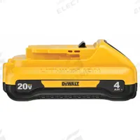 DEWALT Battery: 20V MAX*, 4 Ah, Battery Included, 20V DC (MPN DCB240). Key specifications — attr1278107: Not Oil-Resistant.