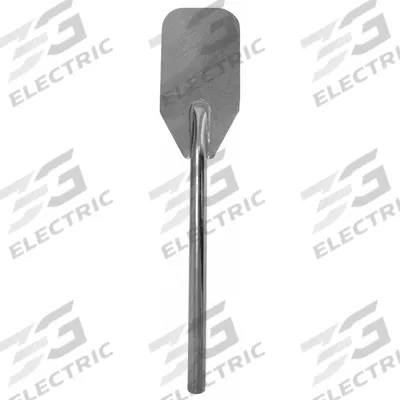 SANI-LAV Mixing Paddle: 36 in Overall Lg, 9 3/4 in Blade Lg, 1 Piece, Solid - Stainless Steel Hygienic Mixing Paddles
