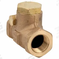MILWAUKEE VALVE Swing Check Valve: Swing, Inline Valve Body, 1/4 in Pipe Size, FNPT x FNPT, Bronze (MPN 515-1/4"). Key specifications — Brand: MILWAUKEE VALVE.