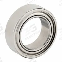 EZO Miniature Ball Bearing: 1810, Dbl Shield, 5/16 in Bore, 1/2 in OD, 0.156 in Wd, 275°F Max Temp (MPN SR1810ZZS A3MC3AF2). Key specifications — System of Measurement: Inch; Bearing Industry Number: 1810.