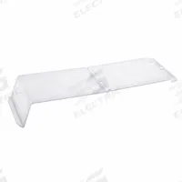 QUANTUM STORAGE SYSTEMS Lid: 17 1/8 in x 4 3/8 in, Clear, Plastic (MPN COV238). Key specifications — Brand: QUANTUM STORAGE SYSTEMS; Material: Plastic; Color: Clear; Compatible Manufacturer Model Number: QUS238.