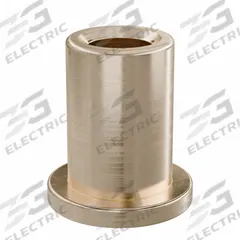 Flanged Sleeve Bearing: Bronze, SAE 841, 3/16 in Bore, 5/16 in OD, 1/2 in Lg, -35°F to 300°F, 10 PK (MPN FF303-04B). Key specifications — System of Measurement: Inch; Material Grade: SAE 841; Flange Type: Flanged; Brand: OILITE.