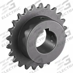 TRITAN Roller Chain Sprocket: 35, For 3/8 in Chain Pitch, 1 in Bore Dia, 24 Teeth, Steel (MPN 35BS24H X 1). Key specifications — Brand: TRITAN.
