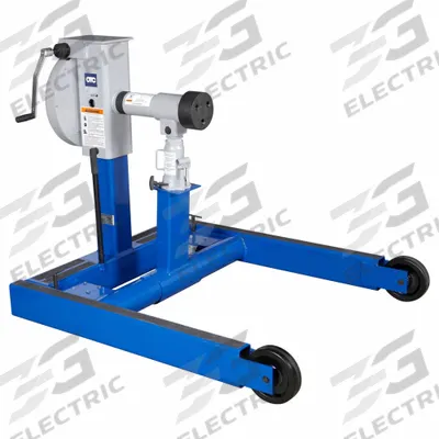 OTC Stand: 3 ton Load Capacity, 35 in Overall Ht, 56 in Overall Lg, 50 in Overall Wd - Heavy-Duty Engine & Transmission Stands