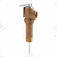 WATTS Temperature and Pressure Relief Valve: MNPT x FNPT, 3/4 in x 3/4 in Connection Size (MPN LF100XL-4 M7). Key specifications — Brand: WATTS; Body Material: Copper Silicon Alloy.