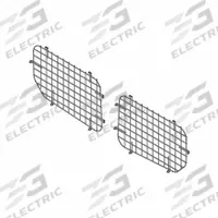 WEATHER GUARD Van Window Screen: Van Window Screen, Steel, 18 1/4 in Overall Wd, Side Door, Black (MPN 88056). Key specifications — Color: Black; Includes: Mounting Hardware; Product Type: Van Window Screen; Material: Steel; Mounting Location: Side Door; Brand: WEATHER GUARD.