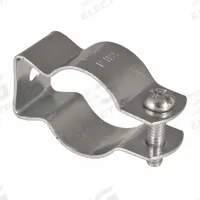 Conduit & Cable Hanger - Screw-On: 2 in Trade Size, 14/2 AWG to 12/3 AWG, 1/8 in to 1/4 in, Steel (MPN 2058TH). Key specifications — Color: Gray; Compatible Conduit Trade Size: 2 in; Compatible Conduit Type: EMT; IMC; RMC; Compatible Nominal Conduit/Pipe Size: 2 in; Compatible Pipe Size: 2 in; Finish: Galvanized.