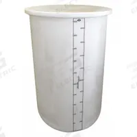 PEABODY ENGINEERING Storage Tank: Single Wall, Vertical, 500 gal, Open Top, 3/8 in Wall Thick, 48 in (MPN 01-29054). Key specifications — Construction Material: HDPE; Brand: PEABODY ENGINEERING.