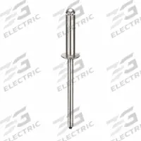 Blind Rivet,1 39/40" L,0.156" dia,PK500: Inch, 1 31/32 in Overall Lg, 43/64 in Body Lg, Dome, 500 PK (MPN U33190.015.0058). Key specifications — Brand: APPROVED VENDOR.