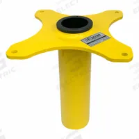 OZ LIFTING PRODUCTS Mounting Base: Socket, 500 lb Max Load Capacity, Steel, For 2.93 in Mast Dia (MPN OZSOC2-TP). Key specifications — Brand: OZ LIFTING PRODUCTS; Material: Steel.