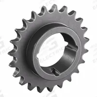 TSUBAKI Sprocket: For 60 Chain, 23 Teeth, 5.508 in Pitch Dia, 5.907 in Outside Dia, Steel (MPN 60BTL23). Key specifications — Brand: TSUBAKI; Required Bushing Series: 2012.