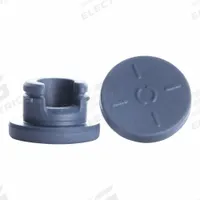 Stopper: Bromobutyl, 20 Stopper Size, 13.27 mm Bottom Dia, 19 mm Top Dia, 11.8 mm Overall Ht, Gray (MPN W988008-S). Key specifications — Standards: EP 2.9.19; Brand: WHEATON; Color: Gray; Stopper Size: 20; Material: Bromobutyl.