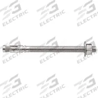 DEWALT Wedge Anchor: 7 in Overall Lg, 5/8 in Dia, 5/8"-11 Thread Size, 5 in Thread Lg, Plain, 25 PK (MPN 7636SD6-PWR). Key specifications — Brand: DEWALT; Finish Type: Plain.