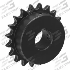 TSUBAKI Single Strand Sprocket: 40, For 1/2 in Chain Pitch, 1 in Bore Dia, 20 Teeth, Steel (MPN 40B20F-1). Key specifications — Brand: TSUBAKI.