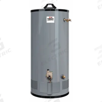 RHEEM-RUUD Commercial Gas Water Heater: Liquid Propane, Low NOx, 75 gal, 75,100 BTU - General Purpose Commercial Gas Water Heaters
