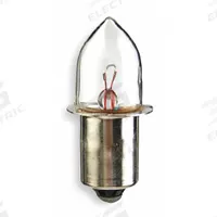 APPROVED VENDOR Incandescent Bulb: Incandescent, Single Contact Miniature Flanged (P13.5s), B3-1/2 (MPN KPR113-10PK). Key specifications — Voltage: 4.8V AC; Trade Number: KPR113; Brand: APPROVED VENDOR; Bulb Shape: B3-1/2; Light Color: White.