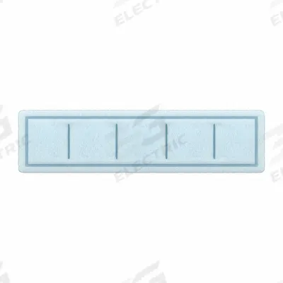 GRAINGER Link Air Filter: 25 in x 110 in x 1 in, 110 in Section Wd, 1 Sections, 3 Ply - MERV 8 Link Air Filters