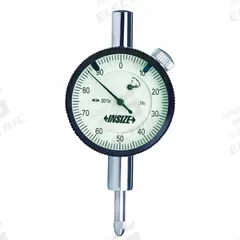 INSIZE Dial Indicator - Lug Back: 0 in to 0.1 in, Inch, Plunger, 0.001 in Accuracy (MPN 2304-01). Key specifications — attr1184168: 2304-01; attr1184178: 0-100; attr1184223: INSIZE; attr1200883: Dial Indicator - Lug Back; attr1184173: AGD 1; attr1184177: 0.001 in; attr1184208: Short Form Certificate Traceable to NIST.