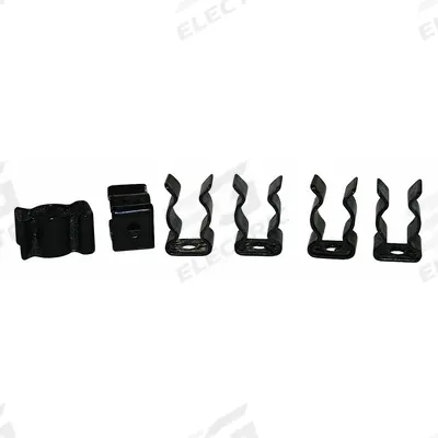 ZICO Standard Spring Clip: 9/64 in Peg Hole, 1 3/8 in x 3/4 in x 1/2 in, Screw-In - Spring Clips for Round-Hole Pegboard