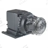 STENNER Peristaltic Chemical Metering Pump: 120V AC, 1/30 hp HP, 3 gpd Max. Flow Rate, Santoprene (MPN 45MJH1A1STAA). Key specifications — Tubing Material: Santoprene; Brand: STENNER; Reproducibility: ±2.0%.