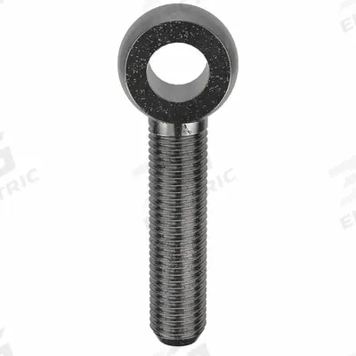 APPROVED VENDOR Fixed Rod End: Steel, Black Oxide, Right Hand, M16-2.00 Thread Size - Steel Male Threaded Fixed Rod Ends